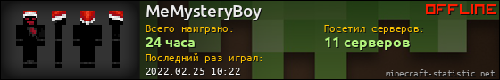 Юзербар 560x90 для MeMysteryBoy