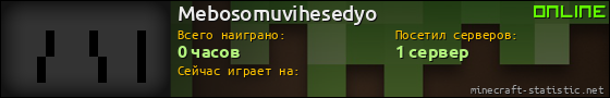 Юзербар 560x90 для Mebosomuvihesedyo