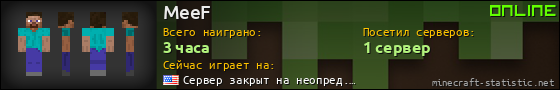 Юзербар 560x90 для MeeF