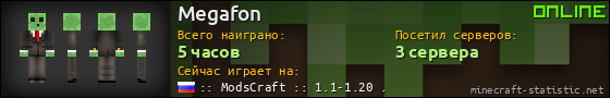 Юзербар 560x90 для Megafon