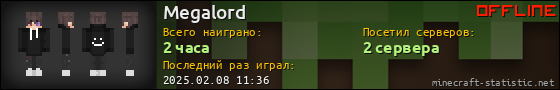 Юзербар 560x90 для Megalord