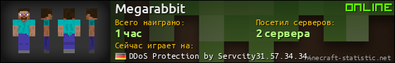 Юзербар 560x90 для Megarabbit
