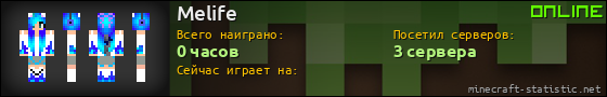 Юзербар 560x90 для Melife