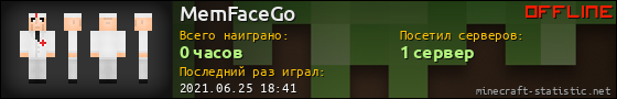 Юзербар 560x90 для MemFaceGo