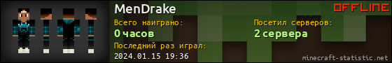 Юзербар 560x90 для MenDrake