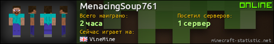 Юзербар 560x90 для MenacingSoup761