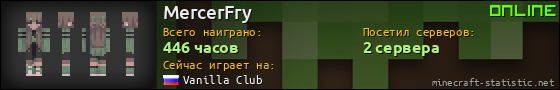 Юзербар 560x90 для MercerFry