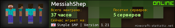 Юзербар 560x90 для MessiahShep