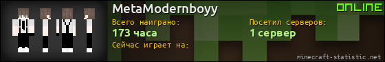 Юзербар 560x90 для MetaModernboyy