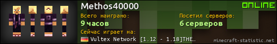 Юзербар 560x90 для Methos40000