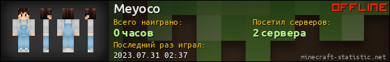 Юзербар 560x90 для Meyoco