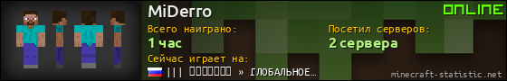 Юзербар 560x90 для MiDerro