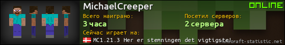 Юзербар 560x90 для MichaelCreeper