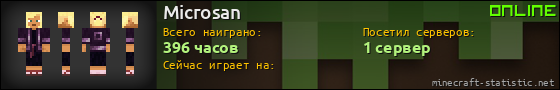 Юзербар 560x90 для Microsan