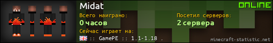 Юзербар 560x90 для Midat