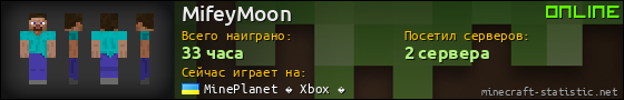 Юзербар 560x90 для MifeyMoon