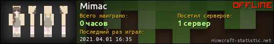 Юзербар 560x90 для Mimac