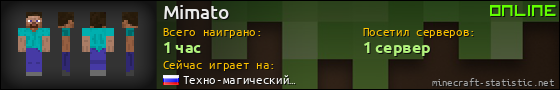 Юзербар 560x90 для Mimato
