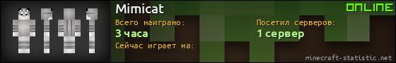 Юзербар 560x90 для Mimicat