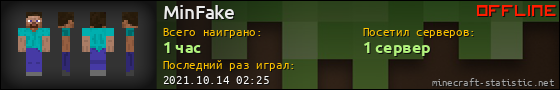 Юзербар 560x90 для MinFake