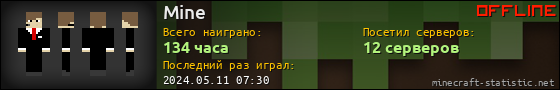 Юзербар 560x90 для Mine