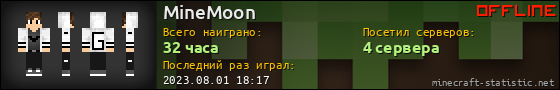 Юзербар 560x90 для MineMoon
