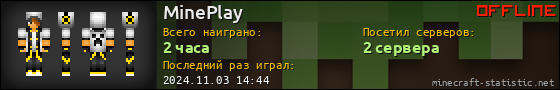 Юзербар 560x90 для MinePlay