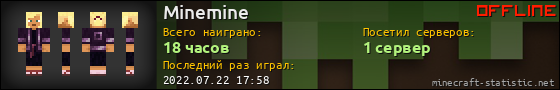 Юзербар 560x90 для Minemine