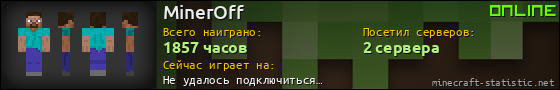 Юзербар 560x90 для MinerOff