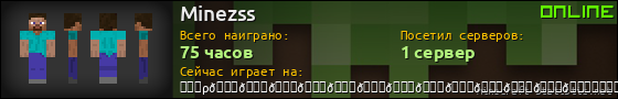 Юзербар 560x90 для Minezss