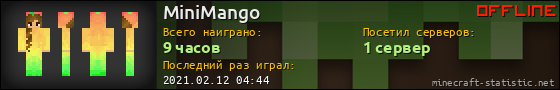 Юзербар 560x90 для MiniMango