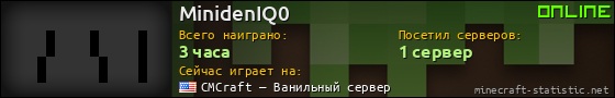 Юзербар 560x90 для MinidenIQ0