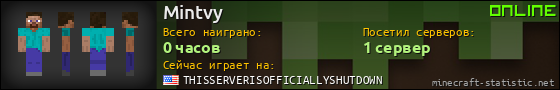 Юзербар 560x90 для Mintvy