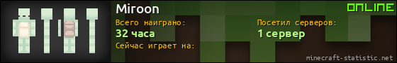 Юзербар 560x90 для Miroon