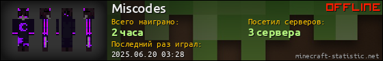 Юзербар 560x90 для Miscodes