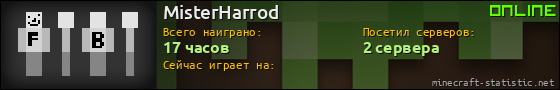 Юзербар 560x90 для MisterHarrod