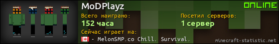 Юзербар 560x90 для MoDPlayz