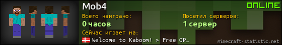 Юзербар 560x90 для Mob4