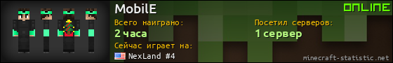 Юзербар 560x90 для MobilE