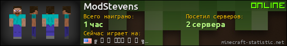 Юзербар 560x90 для ModStevens