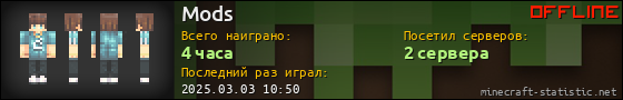 Юзербар 560x90 для Mods
