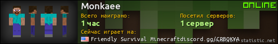 Юзербар 560x90 для Monkaee