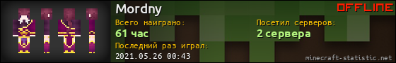 Юзербар 560x90 для Mordny