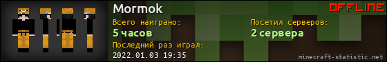Юзербар 560x90 для Mormok