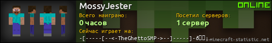 Юзербар 560x90 для MossyJester