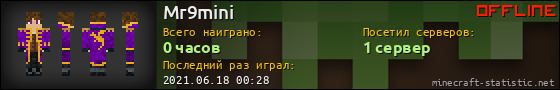 Юзербар 560x90 для Mr9mini