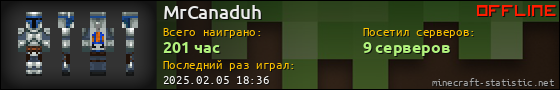 Юзербар 560x90 для MrCanaduh