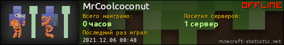 Юзербар 560x90 для MrCoolcoconut