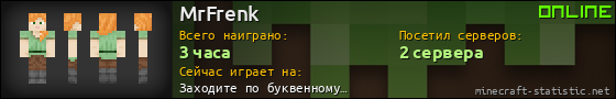 Юзербар 560x90 для MrFrenk