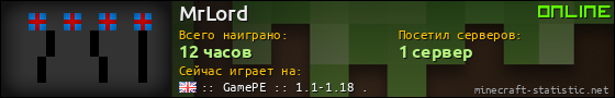 Юзербар 560x90 для MrLord